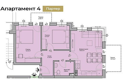 ID 15351 Квартири від забудовника в Касабланка Фото 6