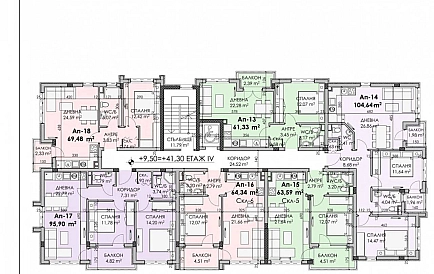 ID 15158 Квартири від забудовника в Скарабей Мадіка Фото 9