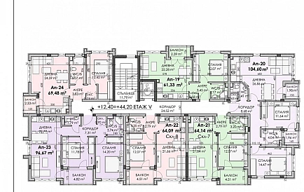 ID 15158 Квартири від забудовника в Скарабей Мадіка Фото 10