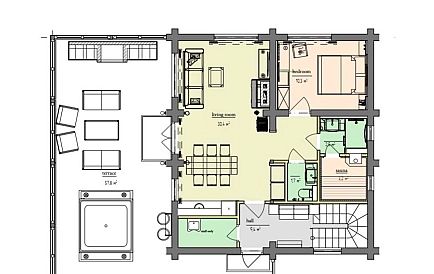 ID 13435 Будинки від забудовника в скі Парадайз Фото 3