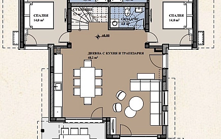 ID 7439 Новий двоповерховий будинок в Святому Власі Фото 8