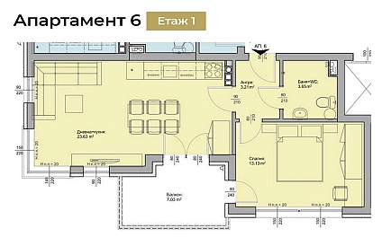 ID 15351 Квартири від забудовника в Касабланка Фото 9