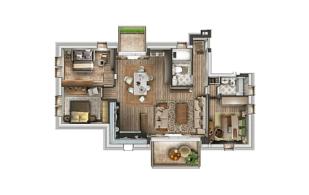 ID 12334 Нерухомість від забудовника в Евергрін 4 Фото 8