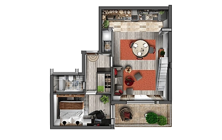 ID 12334 Нерухомість від забудовника в Евергрін 4 Фото 4