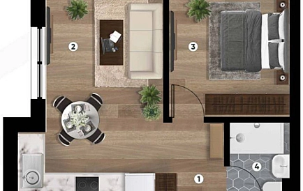 ID 12335 Нерухомість від забудовника в Форест Клаб Хаус Фото 3