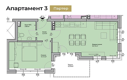 ID 15351 Квартири від забудовника в Касабланка Фото 5
