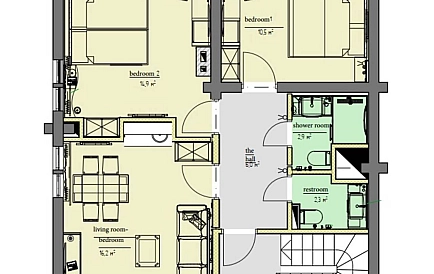 ID 13435 Будинки від забудовника в скі Парадайз Фото 4