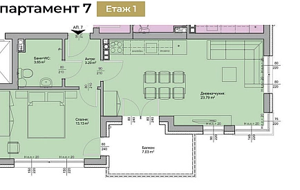 ID 15351 Квартири від забудовника в Касабланка Фото 10