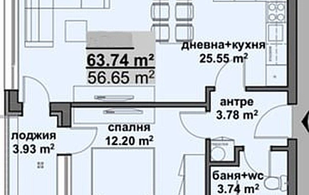 ID 15564 Двокімнатна квартира в Тіффані Гарденс Фото 2
