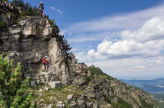 Скелелазіння та альпінізм на території Водозбір та Казначея