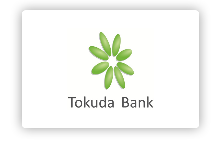 Логотип банку Tokuda