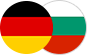 Прапор Німеччини та Болгарії